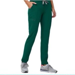 FIGS PANTS XS HUNTER GREEN